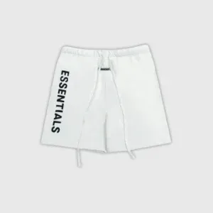 Fear of God Essentials White Shorts
