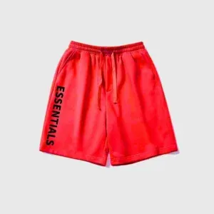 Essentials Red Shorts