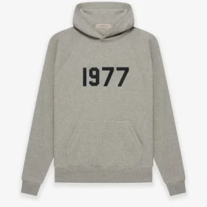 1977 Essentials Dark Grey Hoodie