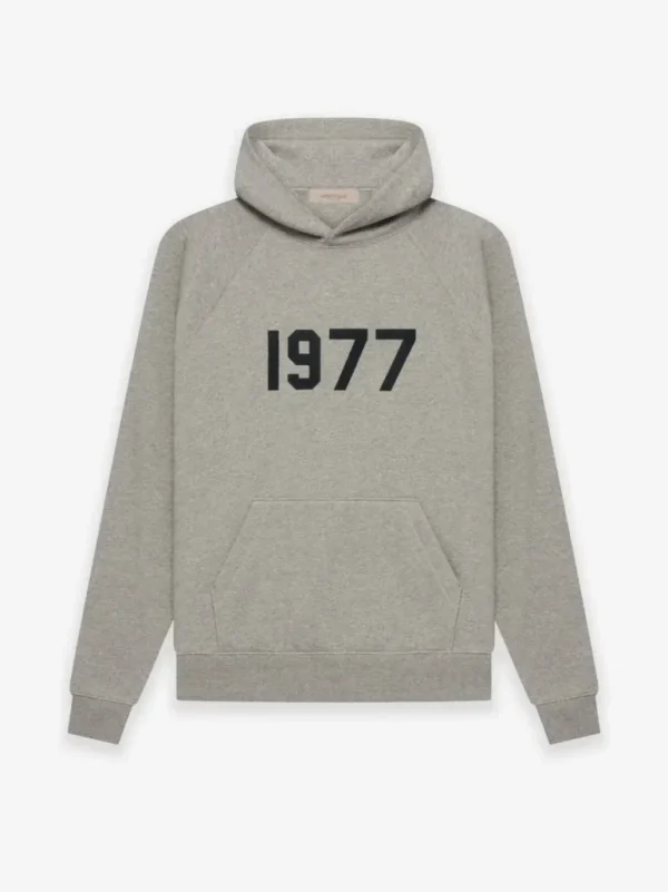 1977 Essentials Dark Grey Hoodie