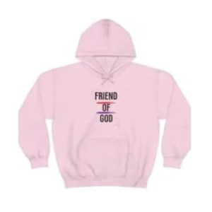 Friend Of God Hoodie Pink