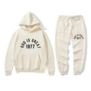 God Is Great 1977 Tracksuit Off White