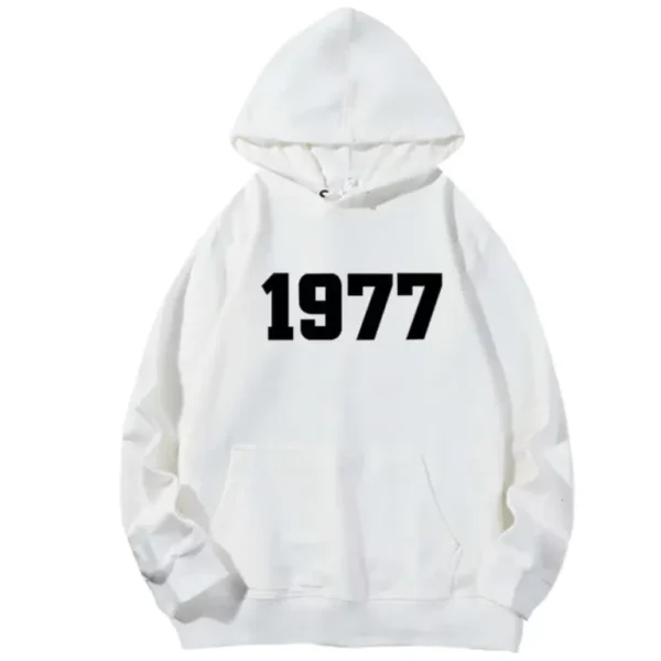 White Essentials 1977 Knit Hoodie