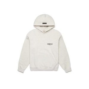 Light Oatmeal Essentials Hoodie