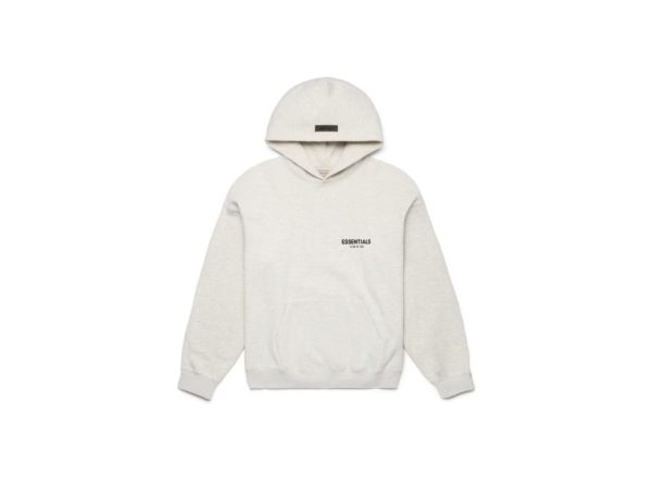 Light Oatmeal Essentials Hoodie