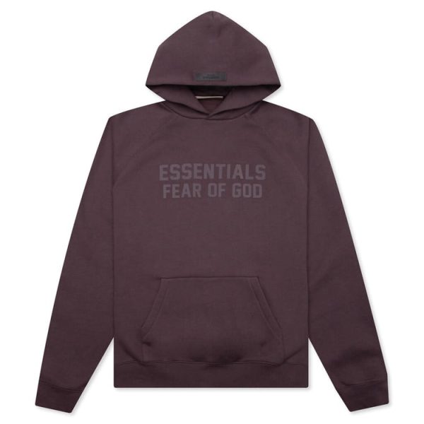 Plum Purple Essentials Hoodie